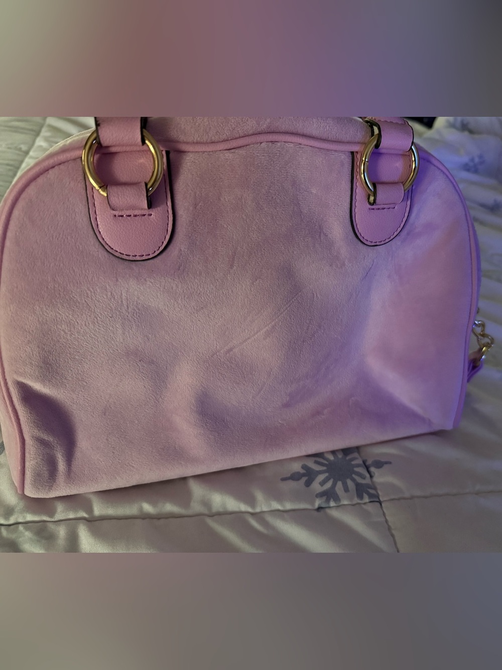 Juicy Couture Heritage Bowler “Fondant Pink” Handbag - Picture 4 of 4